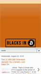 Mobile Screenshot of blacksinbitcoin.com